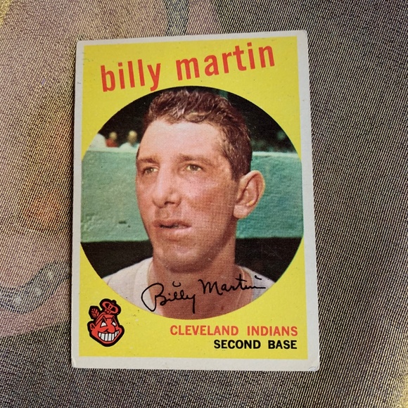 Topps Other - 3/$25🎈 1959 Billy Martin card, #295, EUC.